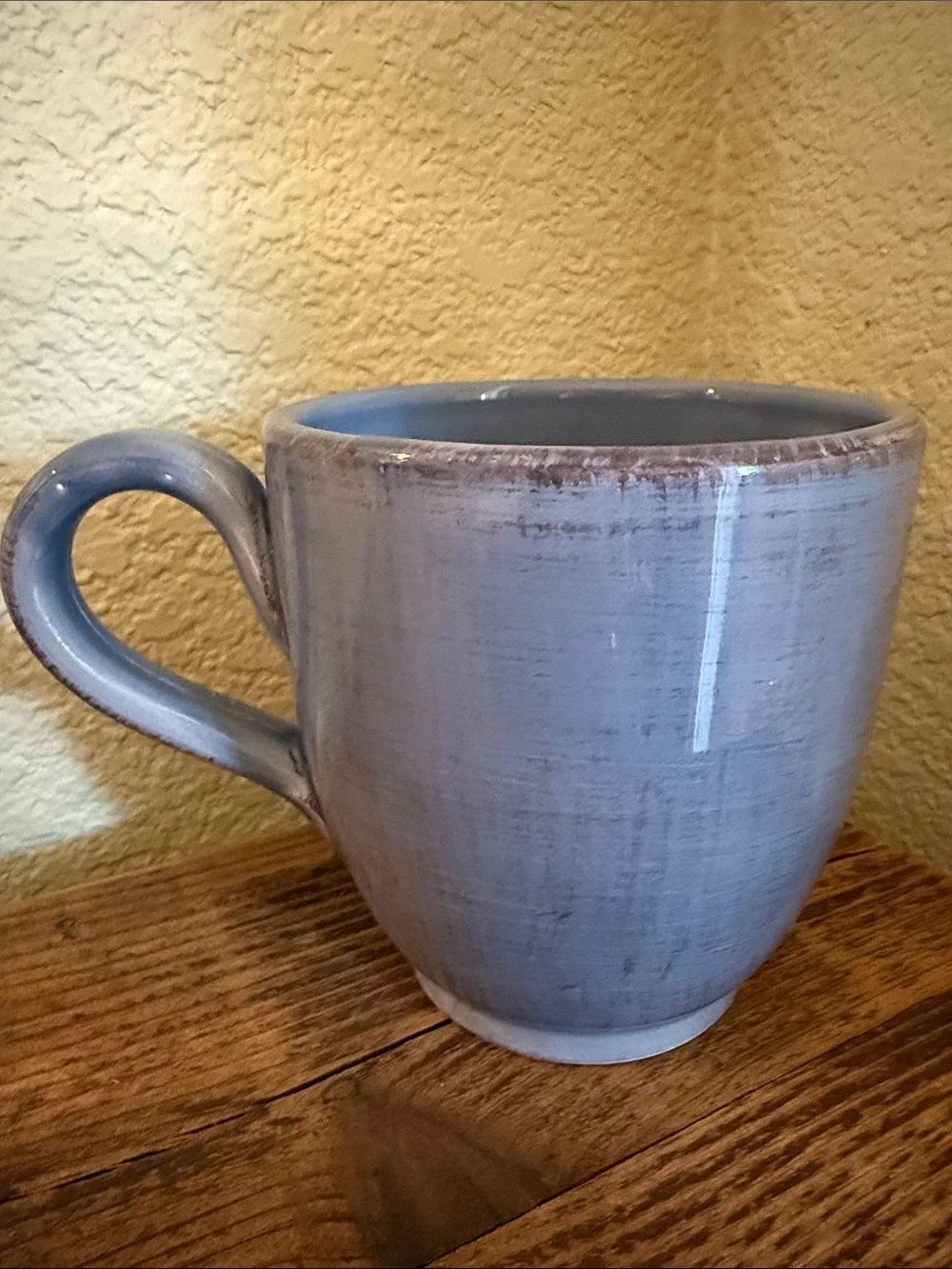 Retired Pier 1 Toscana Blue Italian Earthenware 20-oz Mug